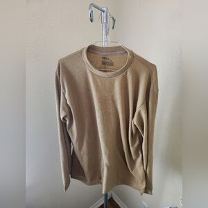 Vertical Pullover Long Sleeve Shirt